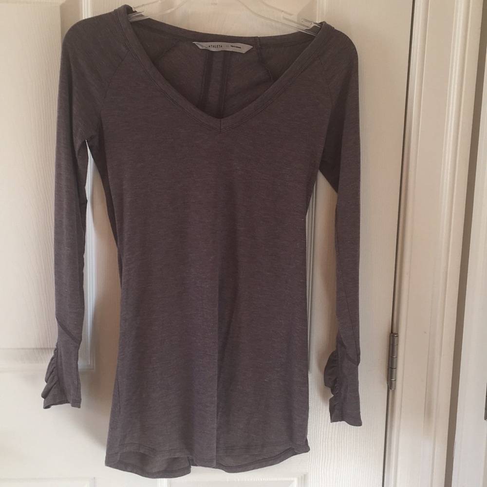 Athleta XS purple shirt